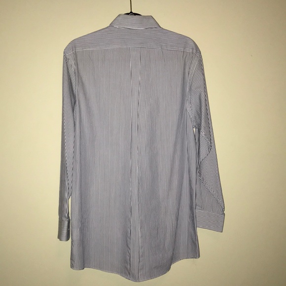 Van Heusen Men’s Pinpoint Oxford Dress Shirt - Picture 2 of 3